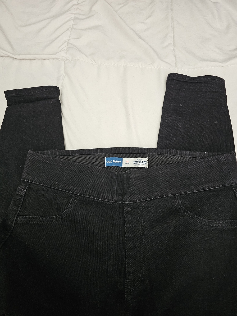 Womens Old Navy Black Stretch Jeggings